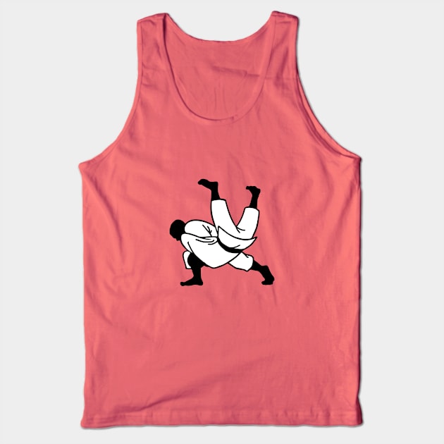 judo Tank Top by Huggy Mauve